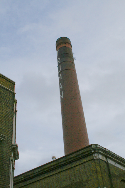 Visiting Brick Lane - The Truman chimney