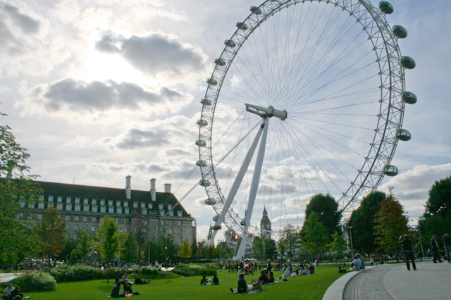 Visiting The South Bank - Jubilee Gardens